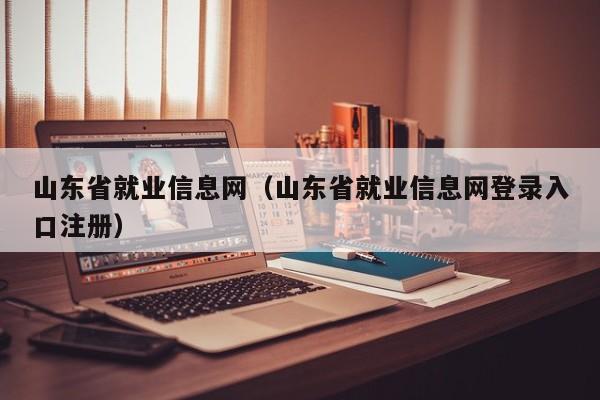 山东省就业信息网（山东省就业信息网登录入口注册）