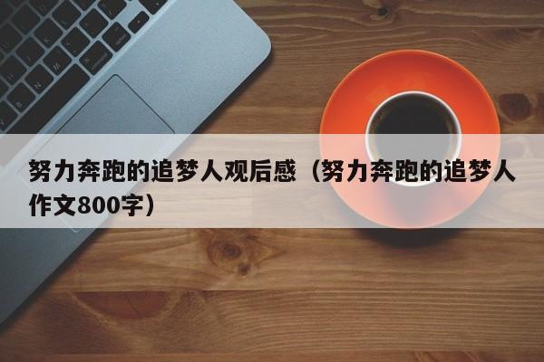 努力奔跑的追梦人观后感（努力奔跑的追梦人作文800字）